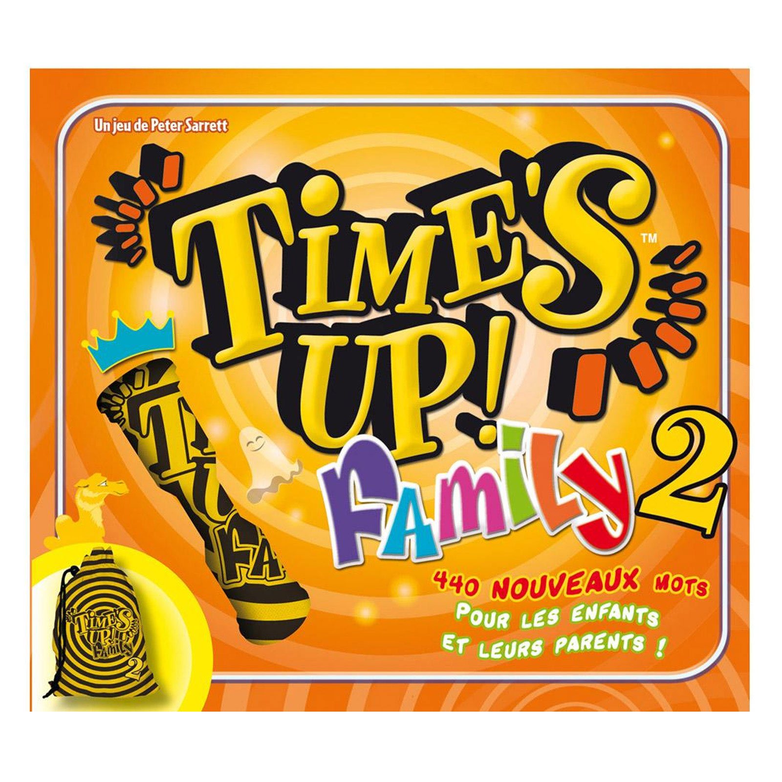 Family 2 - Asmodée Repos Production TUF2N Asmodee Time’s Up orange 